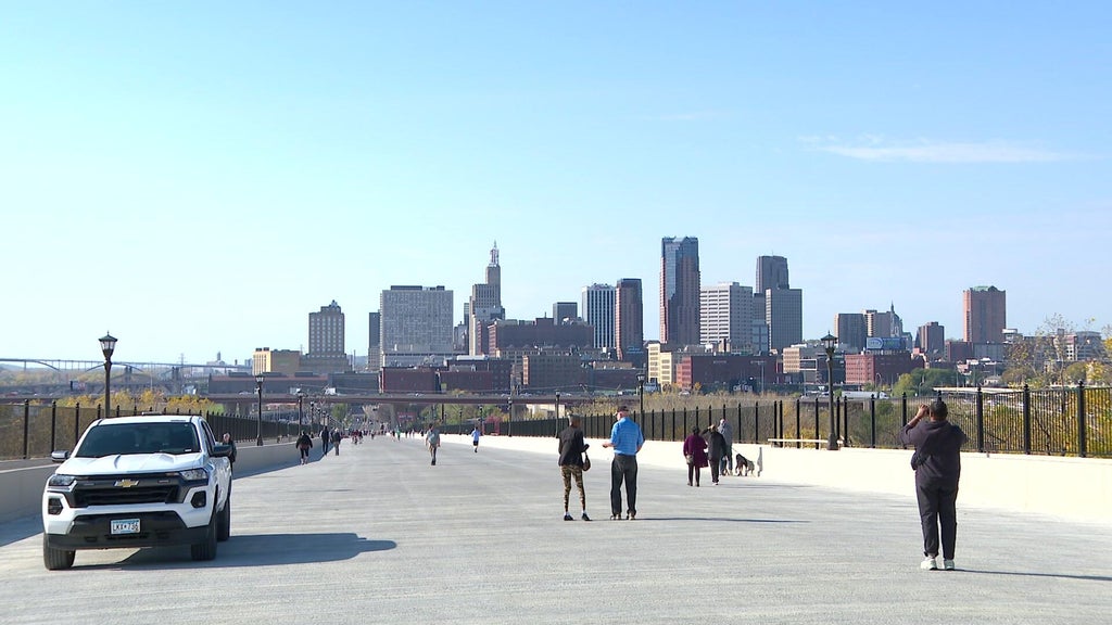 Kellogg Bridge set to open in St Paul after multi-year construction — WCCO / CBS Minnesota, Golden Valley Government news