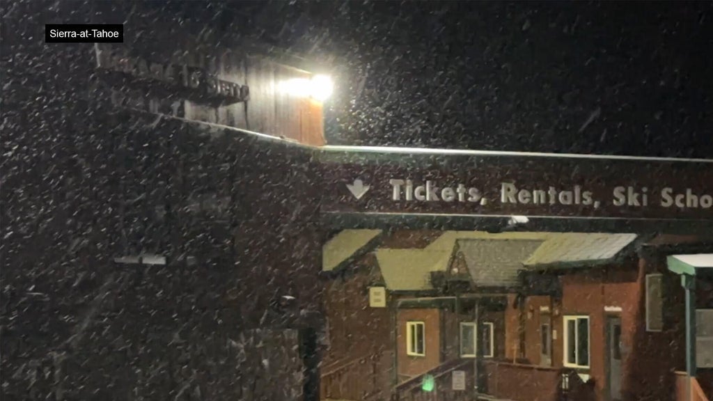 Northern California Sierra sees some early-season snow — CBS Bay Area (KPIX), Golden Valley Sports news
