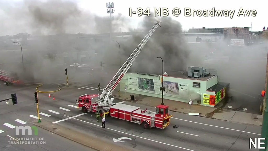 Crews respond to fire at building in north Minneapolis — WCCO / CBS Minnesota, Golden Valley Community news