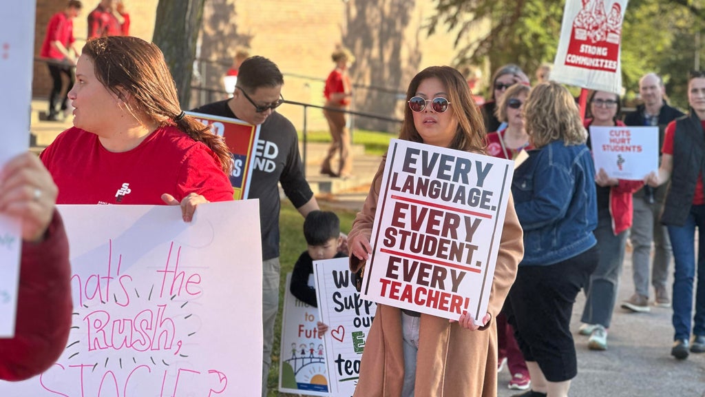 St. Paul school board delays vote on English learner teacher cuts after contentious, 5-hour meeting — WCCO / CBS Minnesota, Golden Valley Schools news