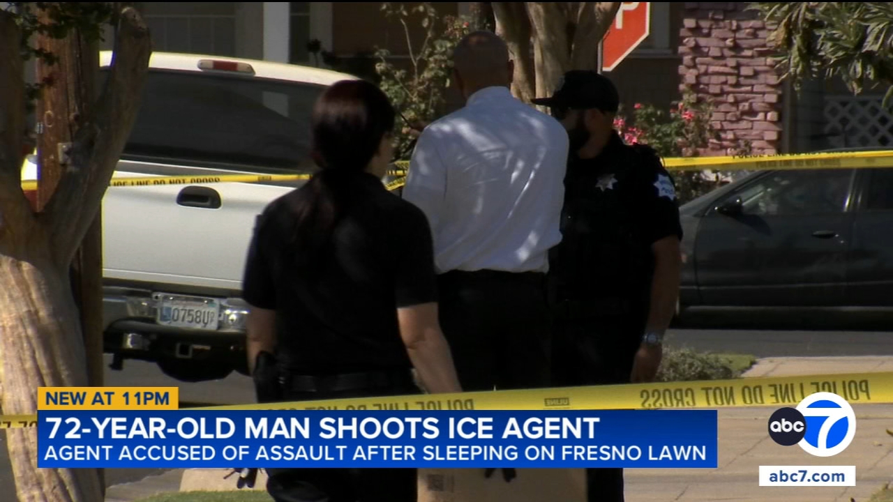 Off-duty ICE agent shot after assaulting 72-year-old man and his daughter at Fresno home, police say
— ABC 7 Bay Area, Golden Valley Health news
