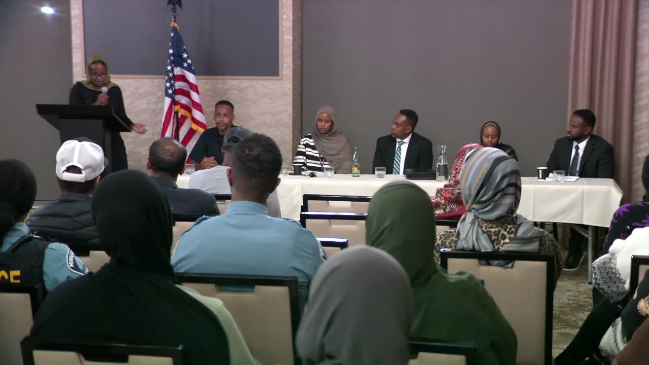 Somali-American police officers address gang violence at town hall; community shares possible solutions — KSTP 5, Golden Valley Business news
