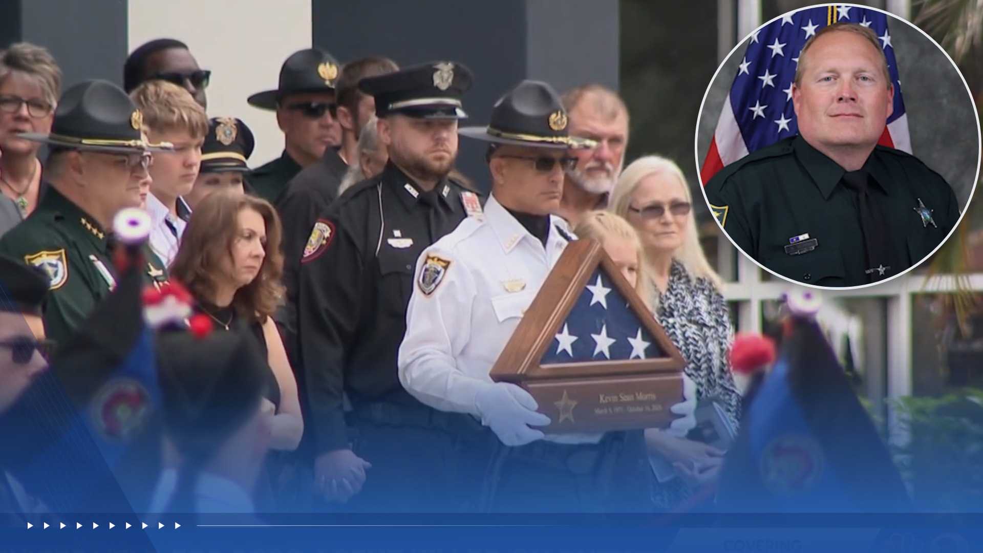 Service held to honor Brevard County agent killed in wrong-way crash — WESH 2 Orlando, Golden Valley Community news