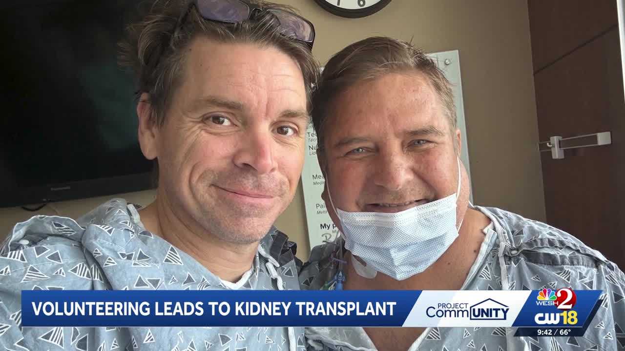 Seminole County man donates kidney to save fellow volunteer — WESH 2 Orlando, Golden Valley Community news