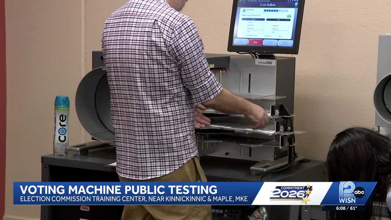 Milwaukee election officials test voting machines to prevent errors ahead of general election — WISN 12 Milwaukee, Golden Valley Community news