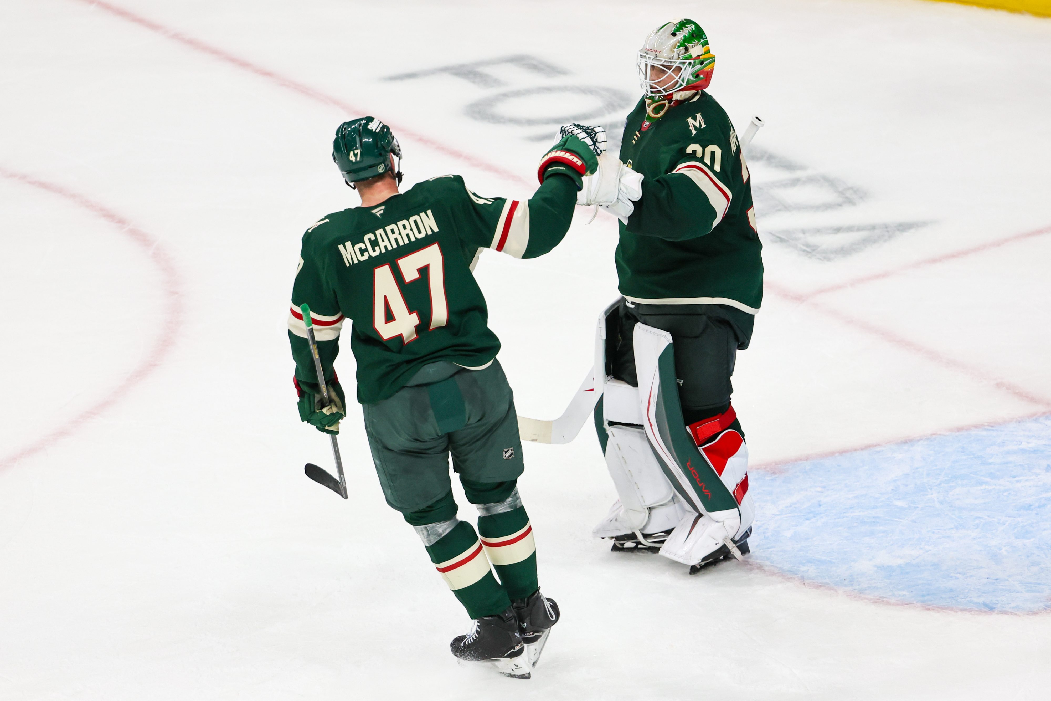 Wild’s Sturm sent to hospital for exam after puck strikes his head, reminding team of Faber’s injury — KFGO, Golden Valley Health news