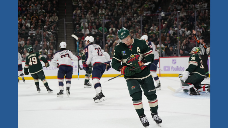 Kaprizov’s NHL-leading 10th goal lifts Wild past Blue Jackets — KARE 11 Sports, Golden Valley Sports news