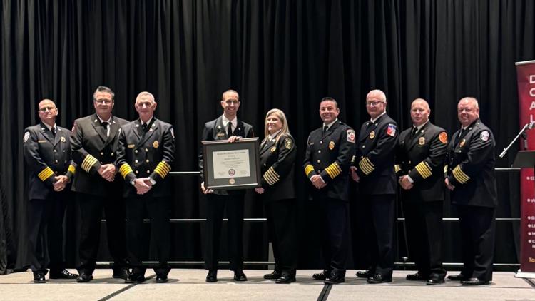 Robinson Volunteer Fire Department Chief graduates Texas Fire Chiefs Association’s Texas Fire Chiefs Academy — KCEN (Central Texas), Golden Valley Community news