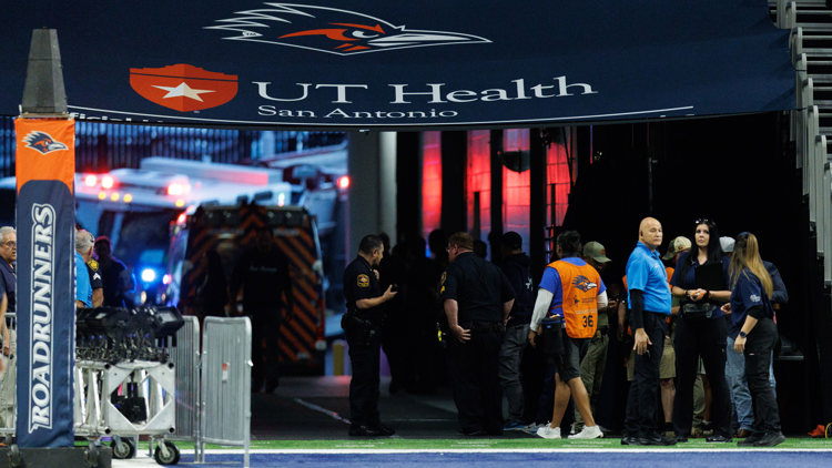 Military member dies after falling while rappelling from Alamodome's ceiling before UTSA vs. Navy game — NewsWest 9 (Permian Basin), Golden Valley Sports news