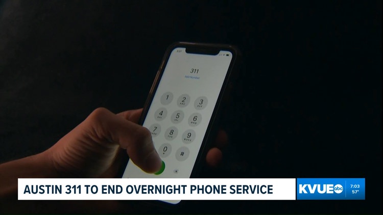 Austin 311 non-emergency call center to close overnight service starting Nov. 1 — KVUE (Austin), Golden Valley Community news