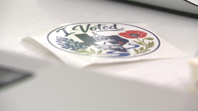 Too young to vote, but making her mark | Williamson County teen designs winning 'I Voted' sticker — KVUE (Austin), Golden Valley Schools news