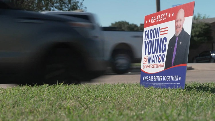 A North Texas mayor says he recognized a person caught on camera stealing his campaign sign — WFAA (Dallas-Fort Worth), Golden Valley Government news