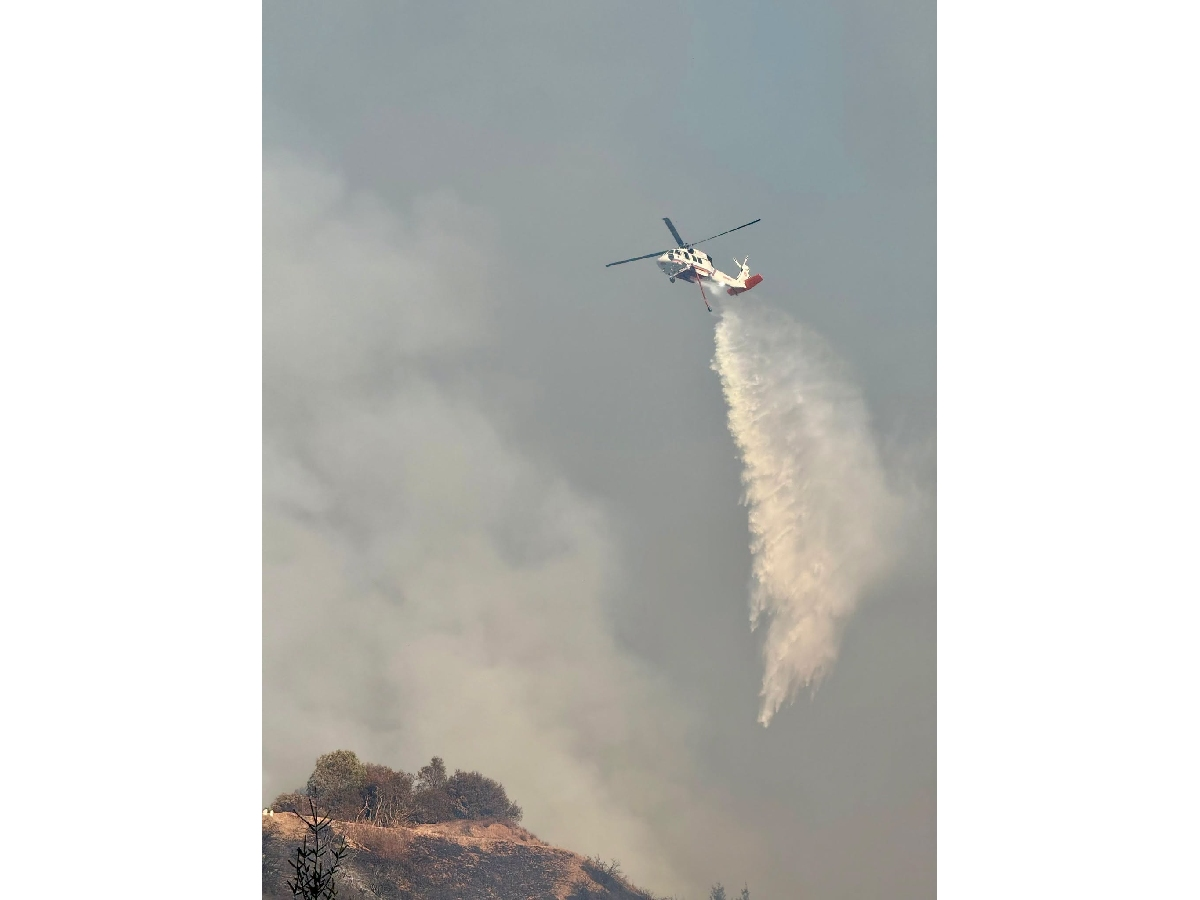 Cooley Blaze Still Burning After Control Fire Spread Beyond Planned Area — Healdsburg Patch, Golden Valley Community news