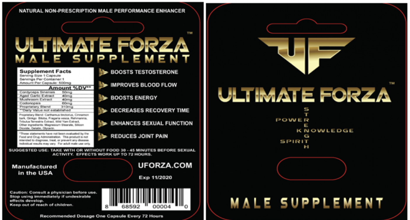 Male supplement recalled over undeclared Viagra, Cialis ingredients — Golden Valley Community news