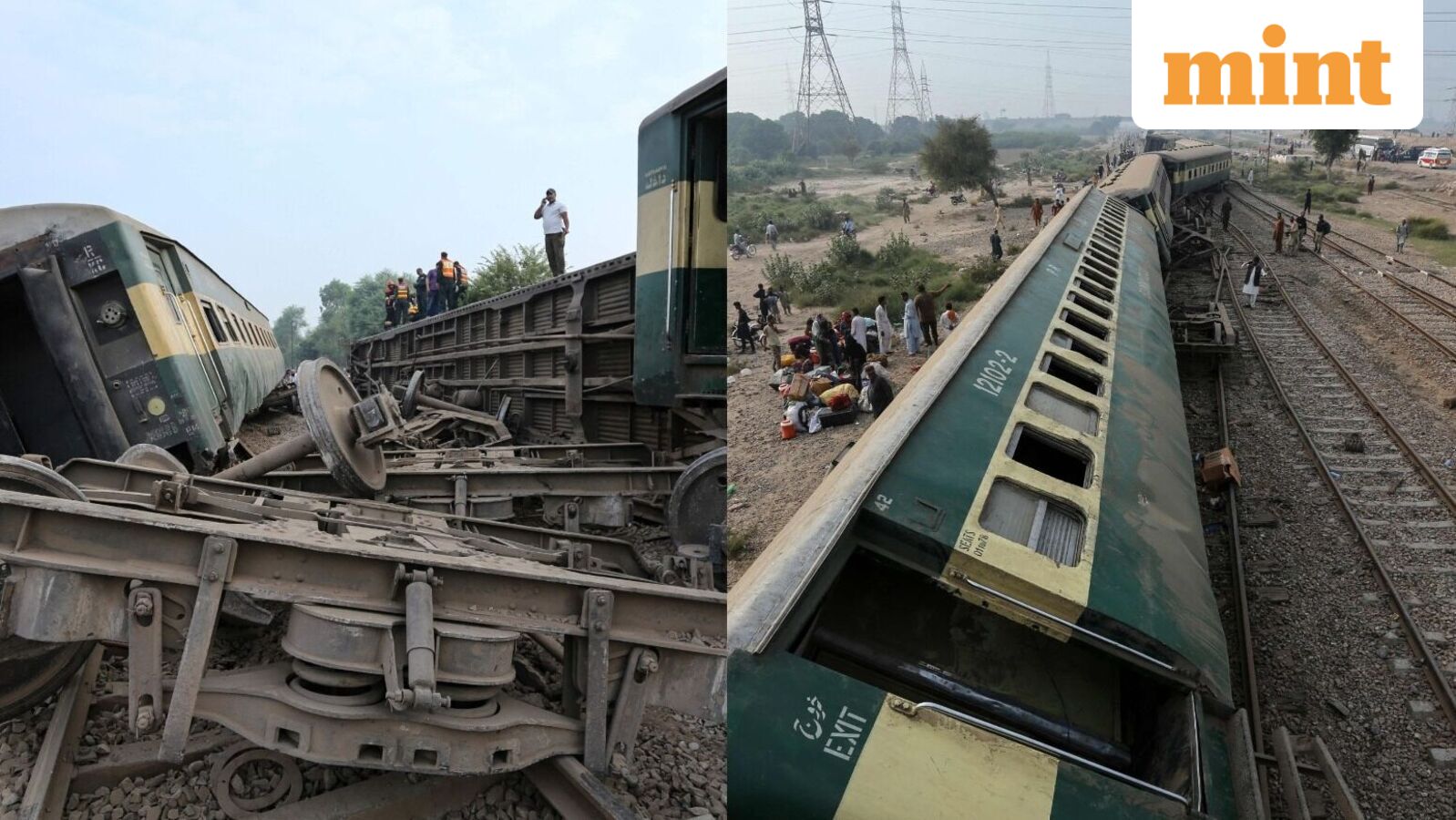 At least four killed, several injured after passenger train derails in Pakistan's Punjab | Top Updates — Mint India, Golden Valley Sports news