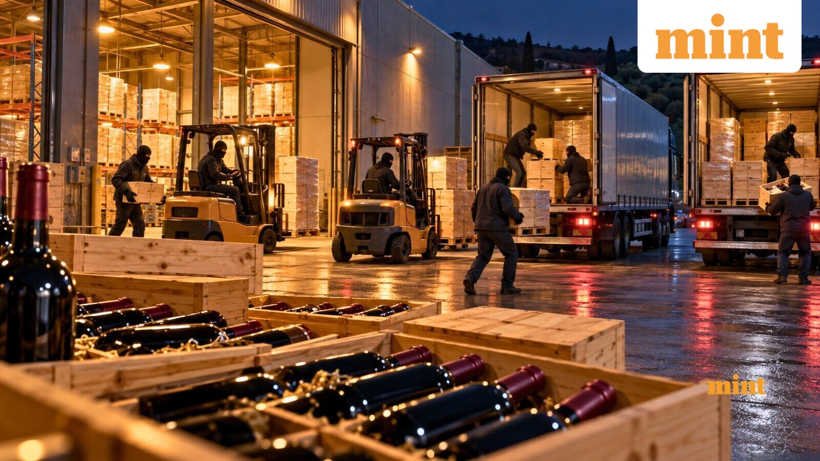 Wine bottles worth ₹55 crore stolen from Italy’s Marchesi Antinori: How 7 masked men carried out 3-hour heist — Mint India, Golden Valley Technology news